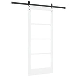Sliding Door Manual White 86 x 198.5 cm Wood and metal 3332340