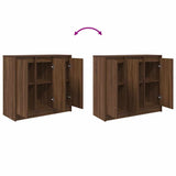 Sideboard Brown Oak 85x34x76 cm Engineered Wood 861631