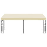 Wall-mounted Gazebo 6x3x2.5 m Cream 47999