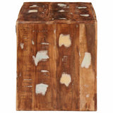 Wine Rack Wall-mounted Brown 44 x 30 x 35 cm Solid reclaim wood 4104574