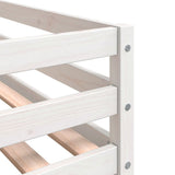 Bunk Bed without Mattress Blue 90x200 cm Solid Wood Pine 3283896