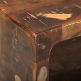 TV Cabinet Multicolour 60 x 30 x 25 cm Solid Reclaim wood 4104532