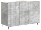 Sideboard Concrete Grey 89 x 34.5 x 82 cm Engineered Wood 894418