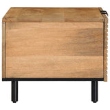 Coffee Table Brown 80x50x40 cm Solid Wood Mango 4017725