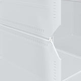 Storage Cube Organiser with 12 Cubes and Hanging Rods PP 4019583
