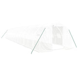 Greenhouse with Steel Frame White 42 m² 14x3x2 m 3188055