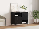 Sideboard Black Oak 60 x 35 x 70 cm 879488