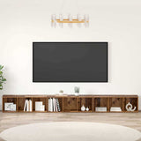 TV Cabinet Set 3 pcs Old Wood 37 x 35 x 107 cm Engineered Wood 3393552