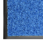 ZNTS Doormat Washable Blue 90x150 cm 323443