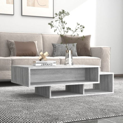 ZNTS Coffee Table Grey Sonoma 105x55x32 cm Engineered Wood 815982