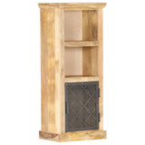 Highboard with Door 45x32x110 cm Solid Mango Wood 289098