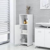 3 Piece Bathroom Furniture Set White Engineered Wood 3056907