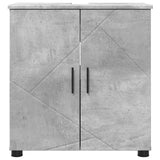 Bathroom Cabinet with Storage Concrete Grey 61 x 35 x 64 cm 883287