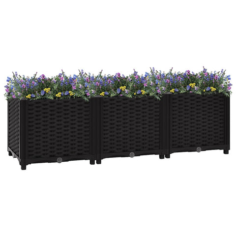 Raised Bed 120x40x38 cm Polypropylene 316532