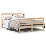 Bed Frame with Headboard without Mattress 160x200 cm 3306688