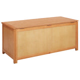 Storage Box Solid Oak Wood 42000875