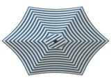Garden Parasol with Base 230 x 230 cm Polyester Rectangular 42036221