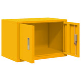 Storage Cabinet Mustard Yellow 60 x 40 x 40 cm Steel 891715