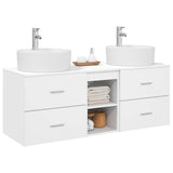 Bathroom Cabinet Set 3 pcs White 49.5 x 44.5 x 65 cm 3405875
