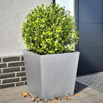 ZNTS Garden Planters 50x50x50 cm 2 pcs Galvanised Steel 851077