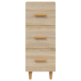 Sideboard Sonoma Oak 34.5x34x90 cm Engineered Wood 812342