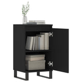 Sideboards 2 pcs Black 40x35x70 cm Engineered Wood 831071