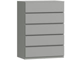 Chest of Drawers, 5-Drawer Storage Cabinets, Modern Dresser, Storage Drawer Unit for Bedroom T3398P555861