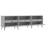 TV Cabinet Concrete Grey 150x30x44.5 cm Engineered Wood 831256