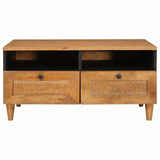 Coffee Table Light Brown 80 x 54 x 40 cm Solid Acacia wood 4018093