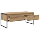Coffee Table Artisian Oak 100 x 46 x 40 cm Engineered Wood 886449