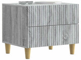 Bedside Cabinet Grey Sonoma 43 x 34.5 x 48 cm Engineered Wood 894537