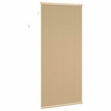 Venetian Blind Light Brown with Pattern 213 x 90 cm 25 mm PVC 42003776
