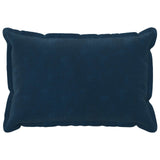 Cushion Cover 6 pcs HOUTEN Blue 50 x 80 cm Microfiber Fleece 920176