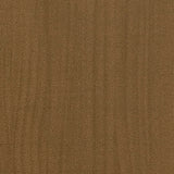 Sideboard Honey Brown 70x33x76 cm Solid Pinewood 809951