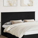 Headboard Black Oak 100 cm Engineered Wood 887594