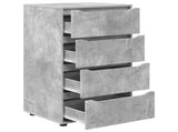 Storage Cabinets 60 x 48 x 105 cm Engineered Wood Concrete Grey 3406238