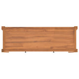 TV Cabinet 140x40x45 cm Teak Wood 325267