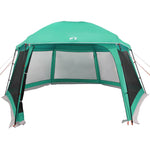 ZNTS Pool Tent with Removable Fly & Mesh Walls Sea Green 512x458 cm 4100626