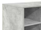Electric Fireplace Concrete 100 x 37 x 45.5 cm Engineered wood 8020978