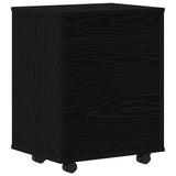 Storage Cabinet Black Oak 46 x 36 x 59 cm Engineered Wood 862673