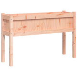 Garden Planters 2 pcs with Legs Solid Wood Douglas 837571