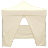 Party Tent Folding Cream 291 x 291 x 315 cm Oxford Fabric 42023563