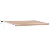 Retractable Awning Multicolour 500 x 300 x 165 cm 3331280