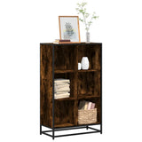 Book Cabinet Smoked Oak 65.5x33x107.5 cm Engineered Wood 849161