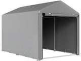179 x 120cm Temporary Garden Shed, with Accessories - Light Grey T3398P549960