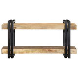 Wall Shelf 70x33x35 cm Solid Rough Wood Mango 4017482