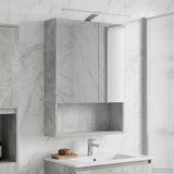 Bathroom Mirror Cabinet Concrete Grey 50 x 14.5 x 70 cm 889210