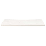 Desk Top White 110x60x2.5 cm Solid Wood Pine 824446