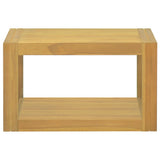 Wall-mounted Bathroom Cabinet 60x45x35 cm Solid Wood Teak 338234
