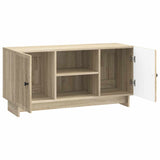 TV Cabinet 102 x 34.5 x 50 cm Sonoma Oak Engineered Wood 894007